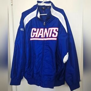 New York Giants NFL Jacket Blue White